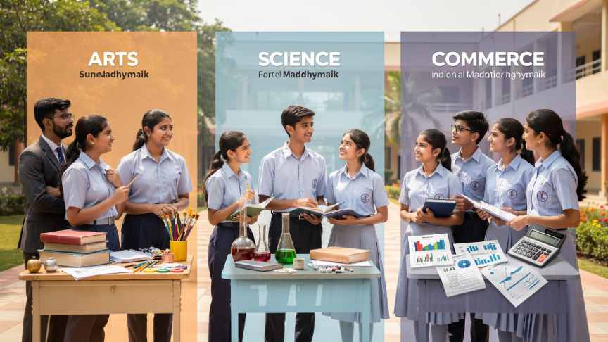 Arts Science Commerce Which Stream is Best After Madhyamik